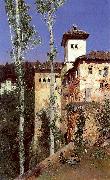Ortega, Martin Rico y The Ladies' Tower in the Alhambra, Granada china oil painting artist